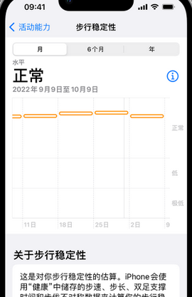 保定iPhone手机维修如何在iPhone开启'步行稳定性通知'