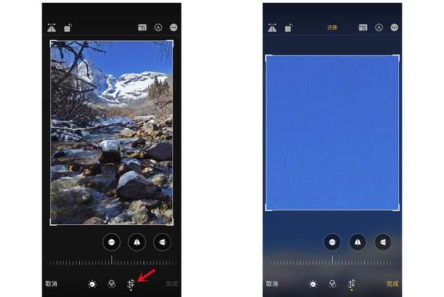 保定苹果手机维修分享iPhone手机如何使用裁剪功能隐藏照片 