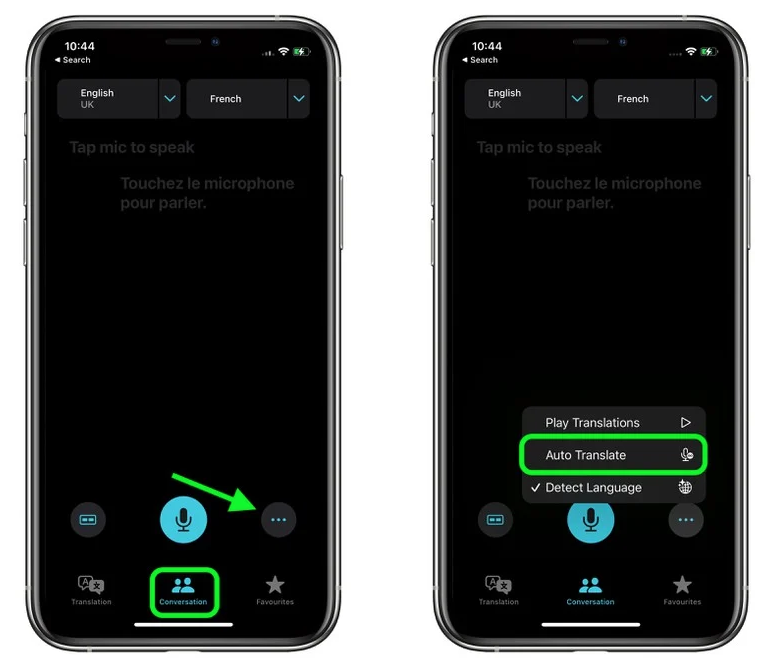 保定苹果手机维修分享iOS 15 “翻译” App 新改进 