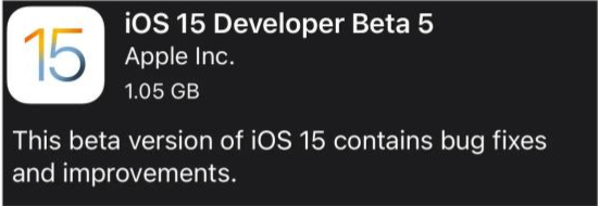 保定苹果手机维修分享如何升级到iOS15.0 beta5 