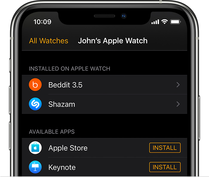 保定苹果手机维修分享如何在 Apple Watch 上下载应用 