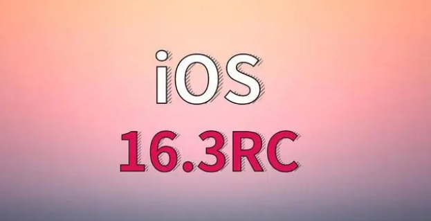 保定苹果手机维修分享iOS 16.3 RC版升级_iOS 16.3 RC版一键刷机教程 